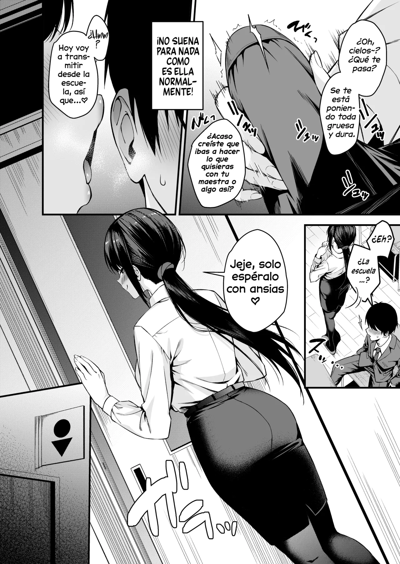 Boku no Sensei wa Ero Haishinsha no Naka no Hito. ~Kanbotsu Chikubi o Hojiri nagara Ani-goe Zetchou shi makuru 23-sai Tannin Jokyoushi~| Mi profesora es la persona detrás de la streamer erótica. ~La profesora de 23 años que llega al clímax sin parar con voz de anime mientras se estimula los pezones invertidos~ page 9 full
