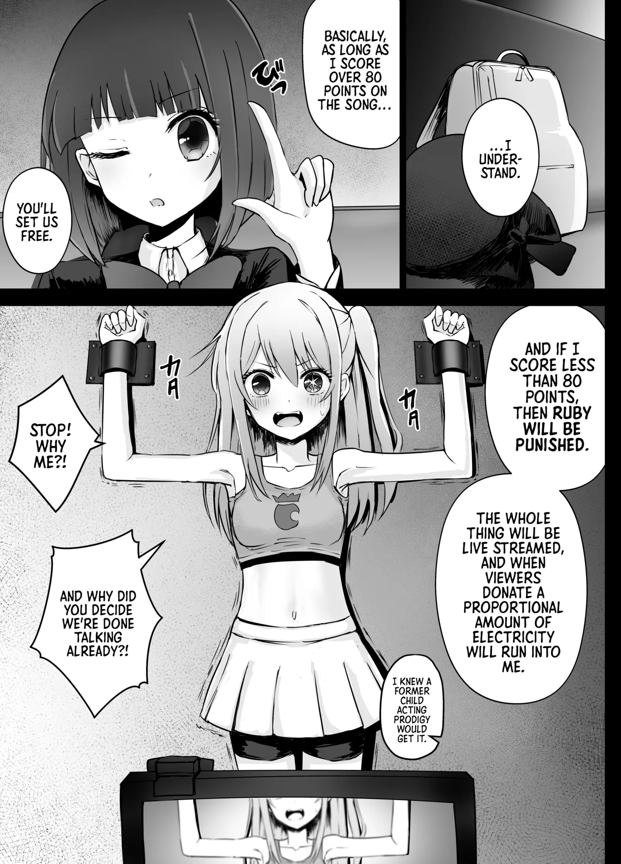 Hoshino Ruby and Arima Kana-chan Ryona  =TB= page 3 full