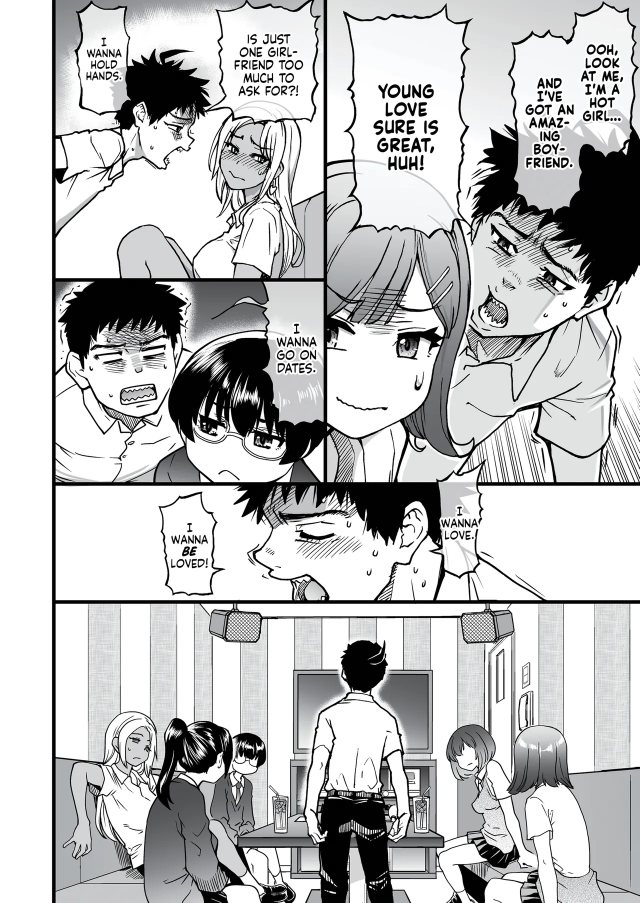 100-Kai Furareta Zetsubou-teki ni Motenai Ore o Awarenda Kareshi Ari Onna Tomodachi ga Nandemo Eroi Koto Yarasete Kureta!! | Pity Party in My Pants page 11 full