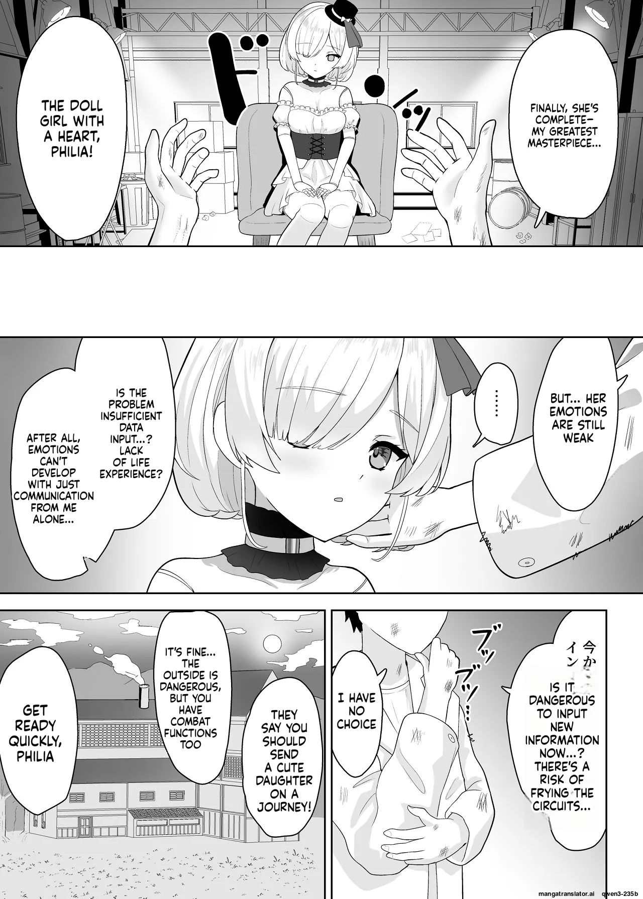 Muku na Ningyou Shoujo to Tsuyoki na Succubus no Yuri Yuugi page 3 full