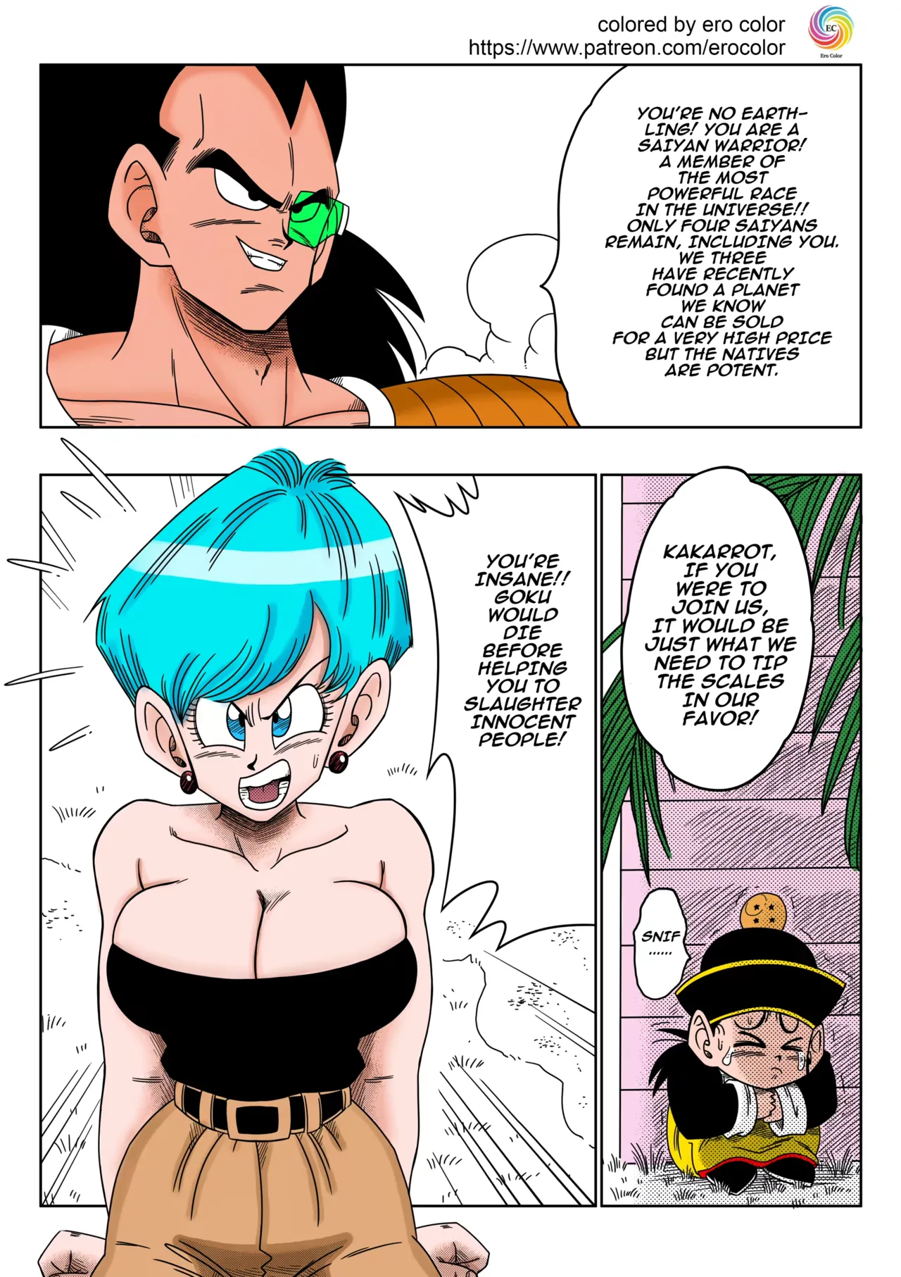 Bulma ga Yuukai Sareta! EVIL BROTHER page 4 full