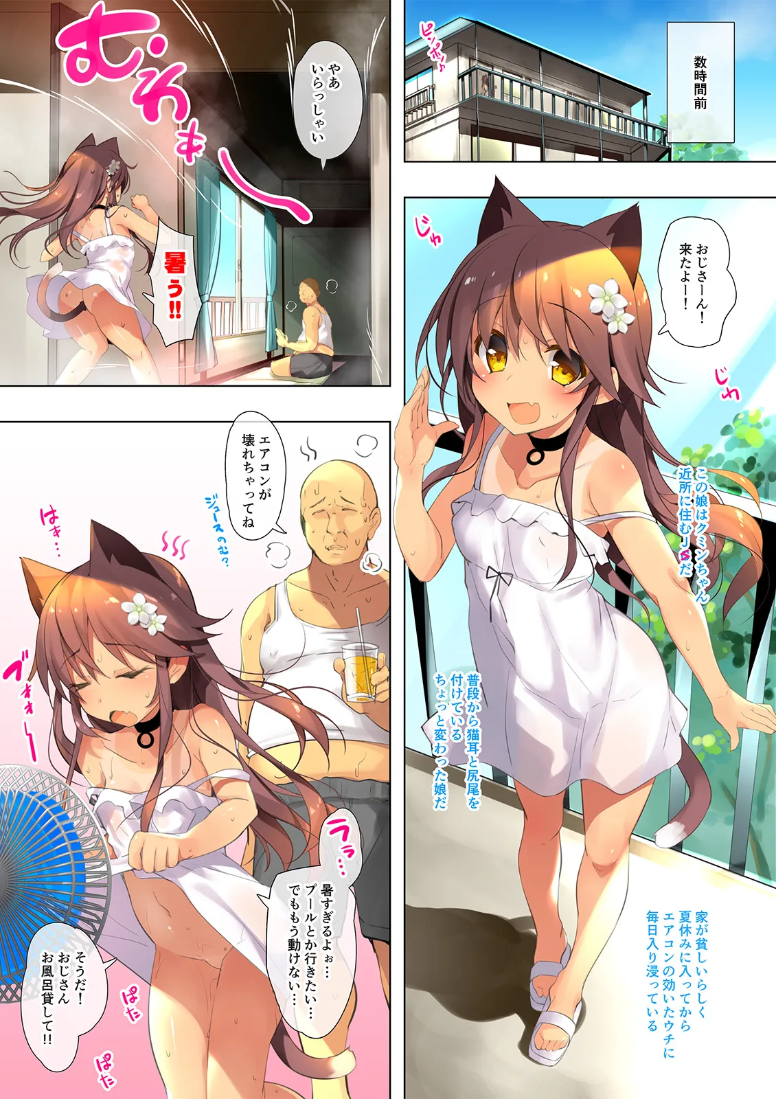 Neko Neko Note 5 エアコンが壊れた部屋で汗だくセックスする本 page 7 full