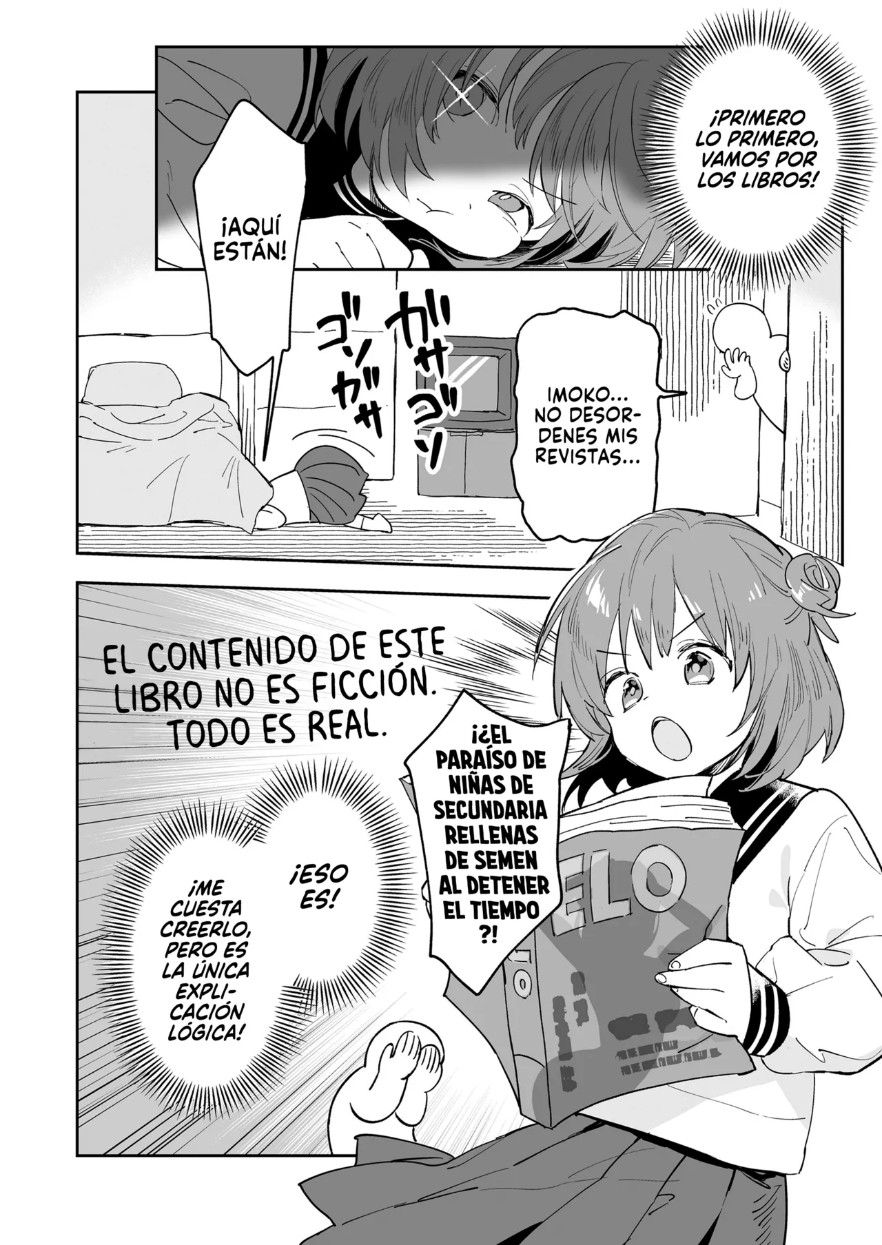 Stop! Jikan Teishi | Stop! Detener el Tiempo page 8 full