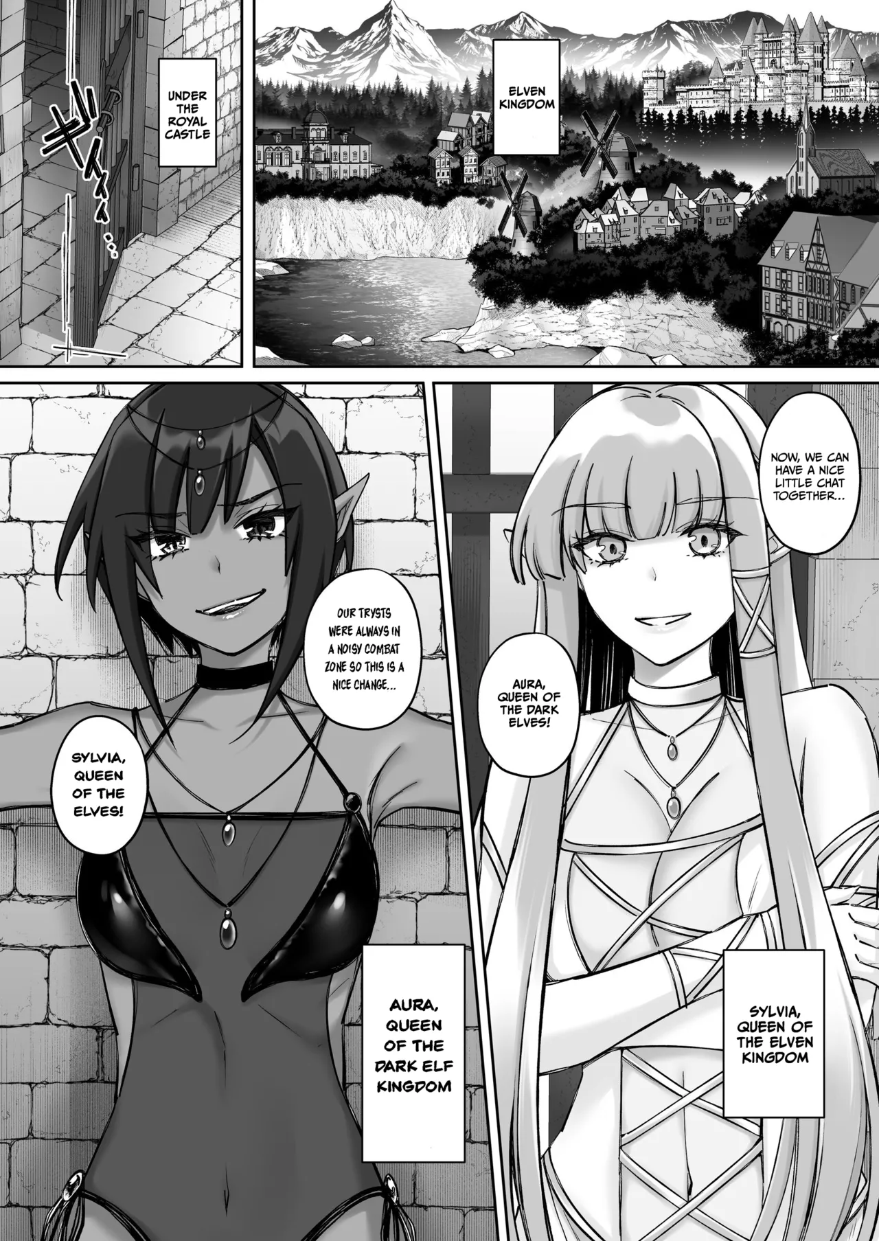 Elf Kanraku ~Elf ni Ecchi na Inmon o Tsukete Les Ochi Saseru~ page 5 full
