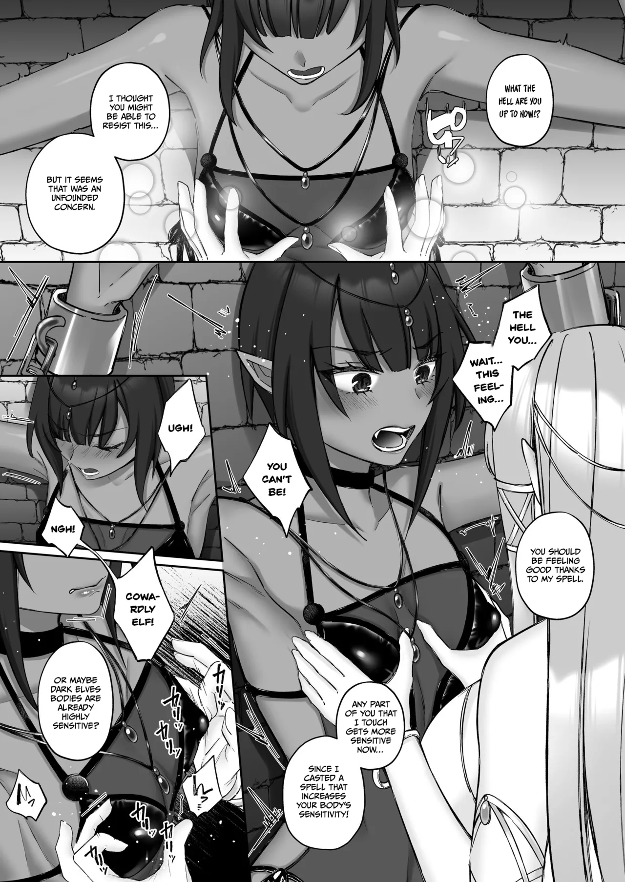 Elf Kanraku ~Elf ni Ecchi na Inmon o Tsukete Les Ochi Saseru~ page 7 full
