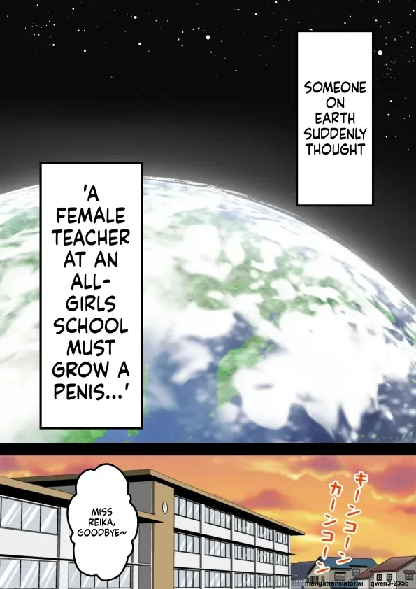 Futanari Teacher at a Girls' School Destroys the Class with Her Cock page 3 full