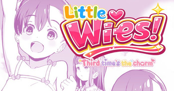 [Kumajiro] Kodomo Wife-chans! Third time's the charm! | Little Wives! Third time's the charm! [English] [Ongoing] cover