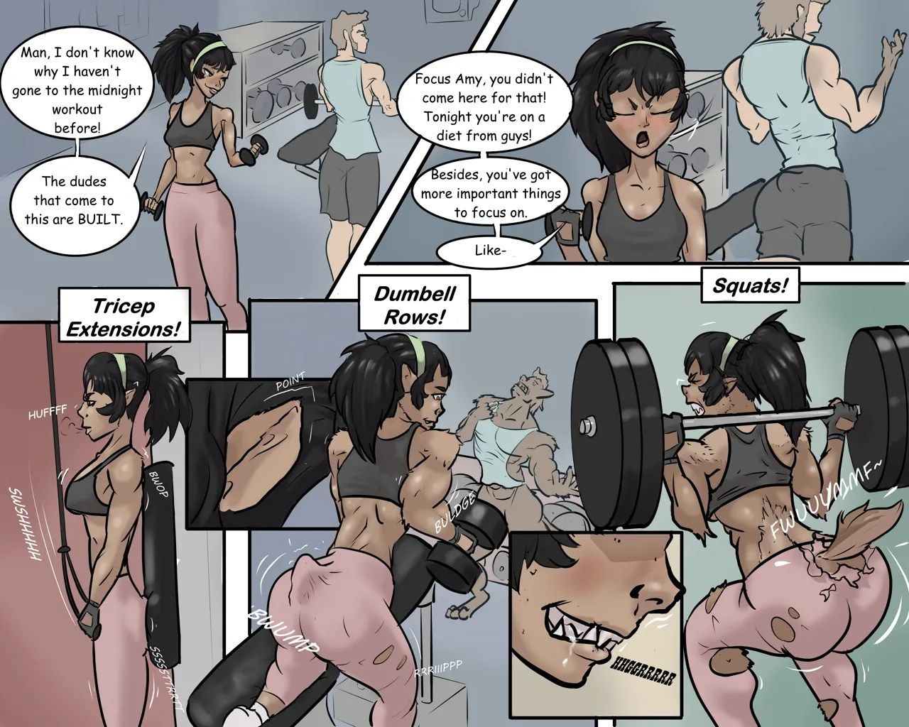 Amy and the Jungle Gym + Extras page 1 full