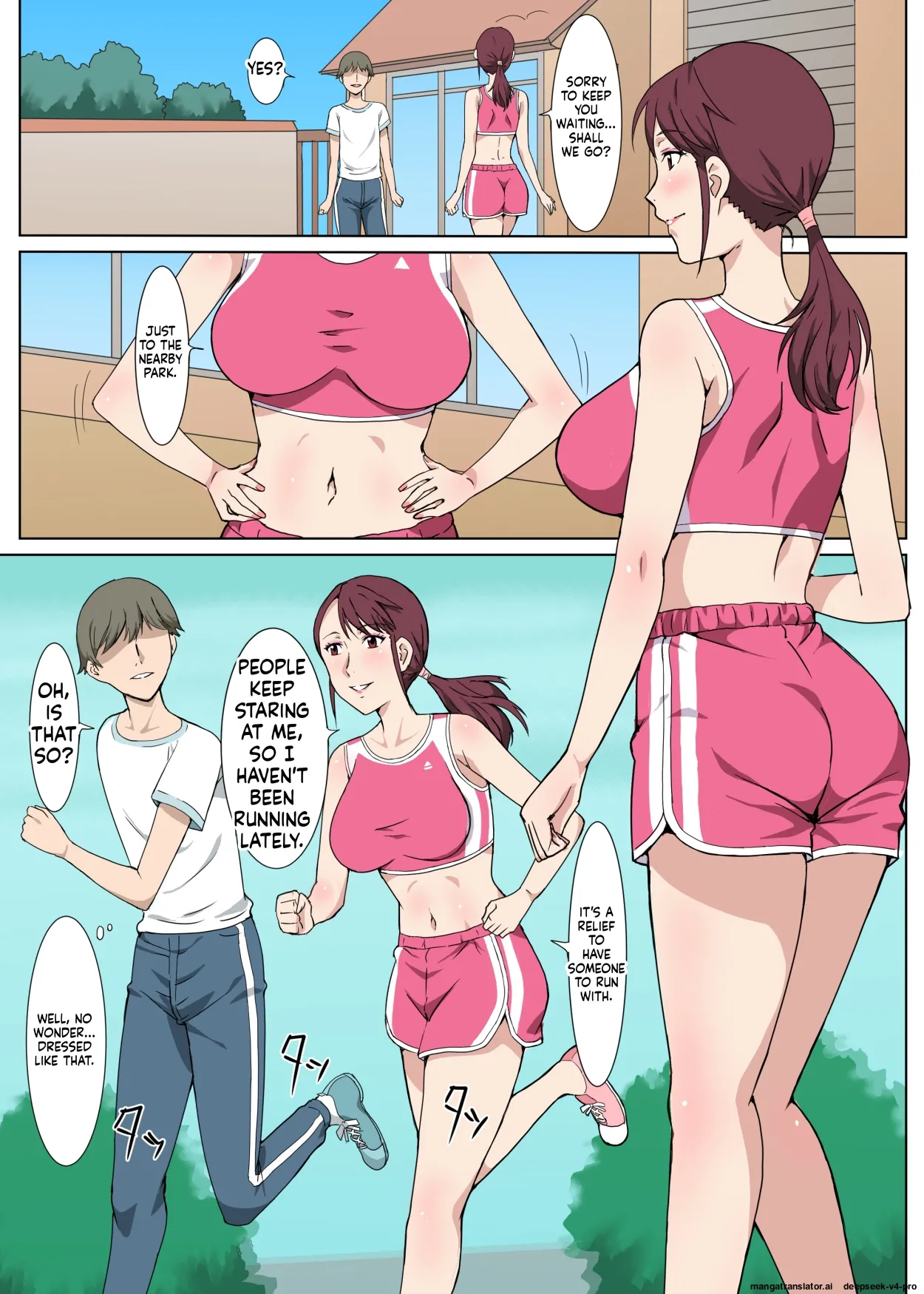 Majime de Akarui Obasan wo Sex de Iinari ni Shita Hanashi page 5 full