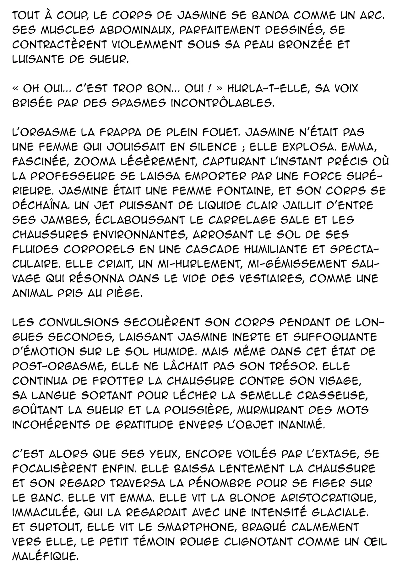 Une étudiante surprend sa prof de sport en train de se livrer à un acte fétichiste secret page 11 full