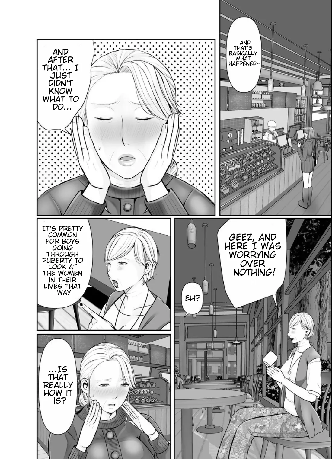 My Chubby Grandma's special heart-warming Massage ♡ page 11 full