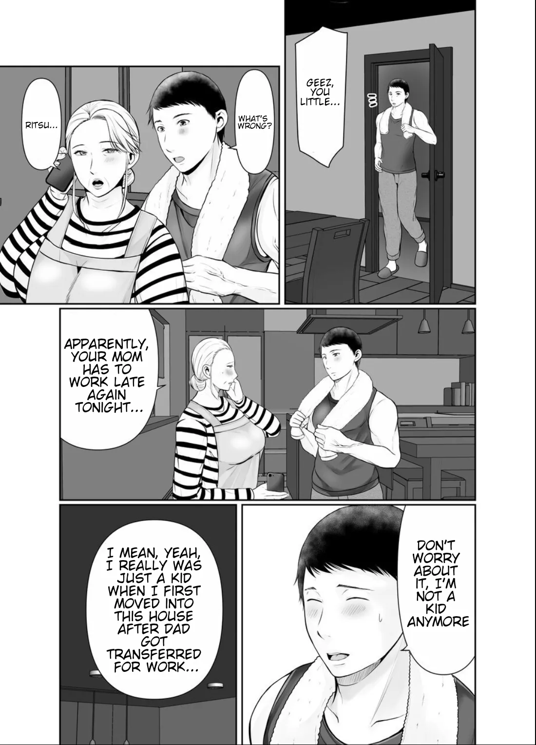 My Chubby Grandma's special heart-warming Massage ♡ page 4 full