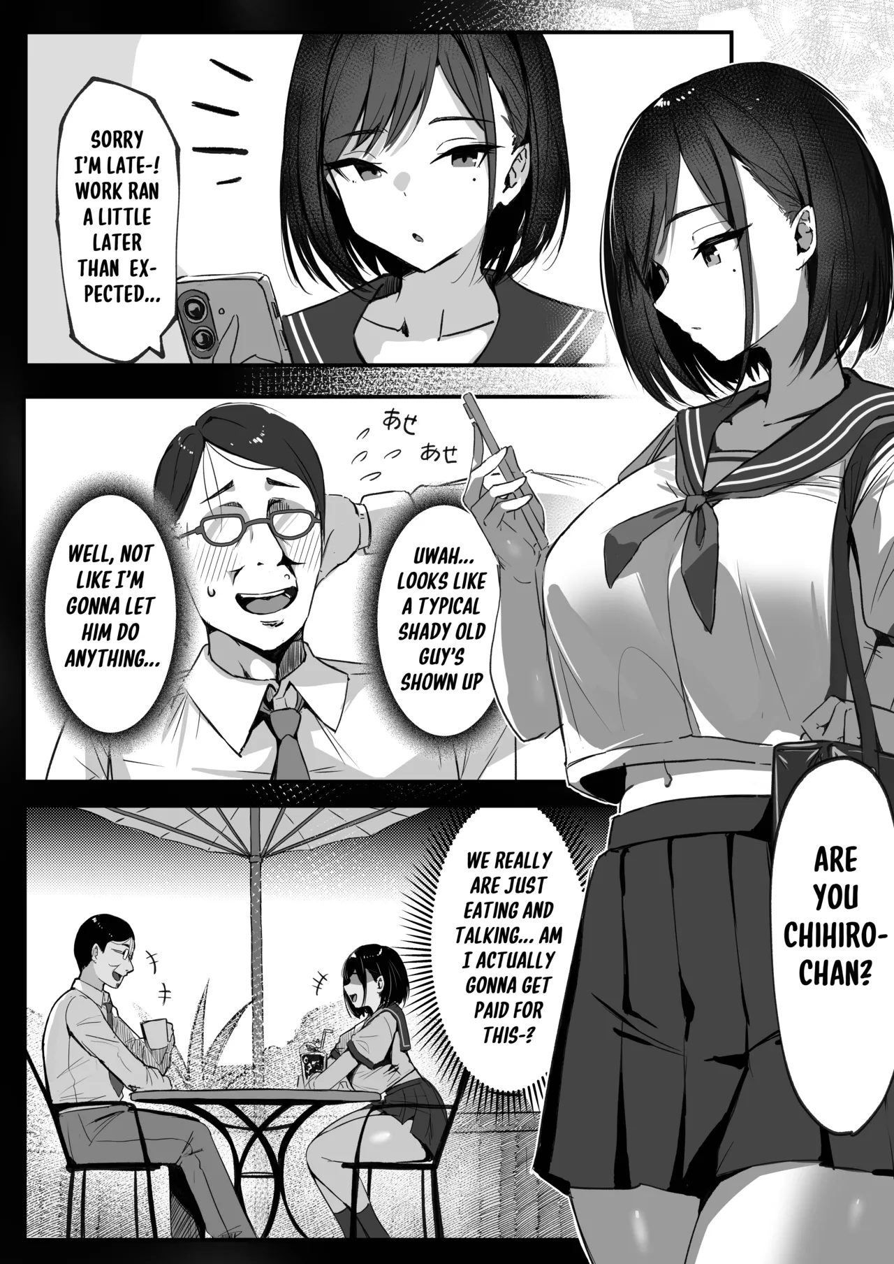 My Mom's New Husband is My Sugar Daddy | Mama no Saikon Aite wa Papakatsu no Papa page 10 full