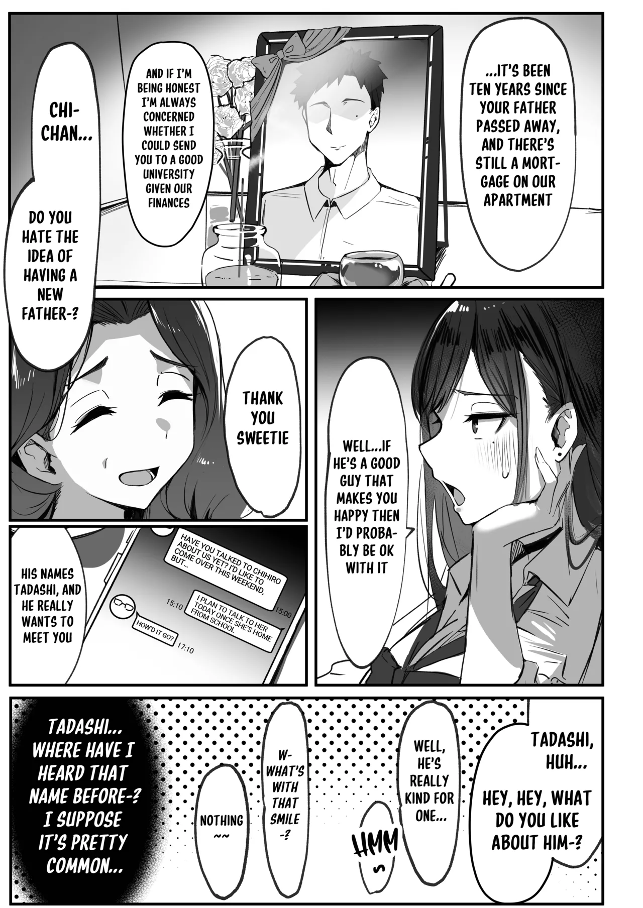 My Mom's New Husband is My Sugar Daddy | Mama no Saikon Aite wa Papakatsu no Papa page 5 full