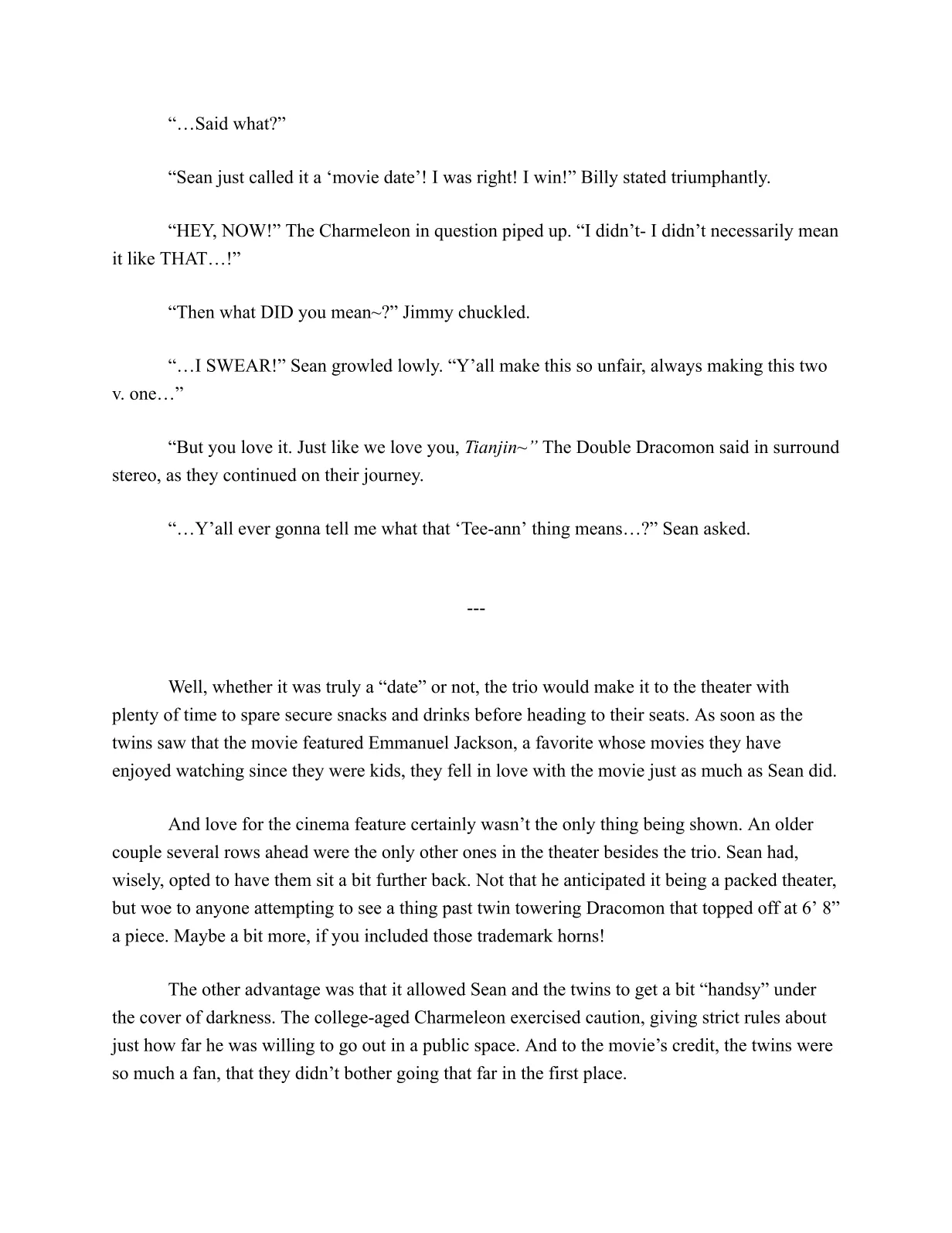 & Treiii  Roommates - Rise of the Double Draco: Part 1 page 12 full