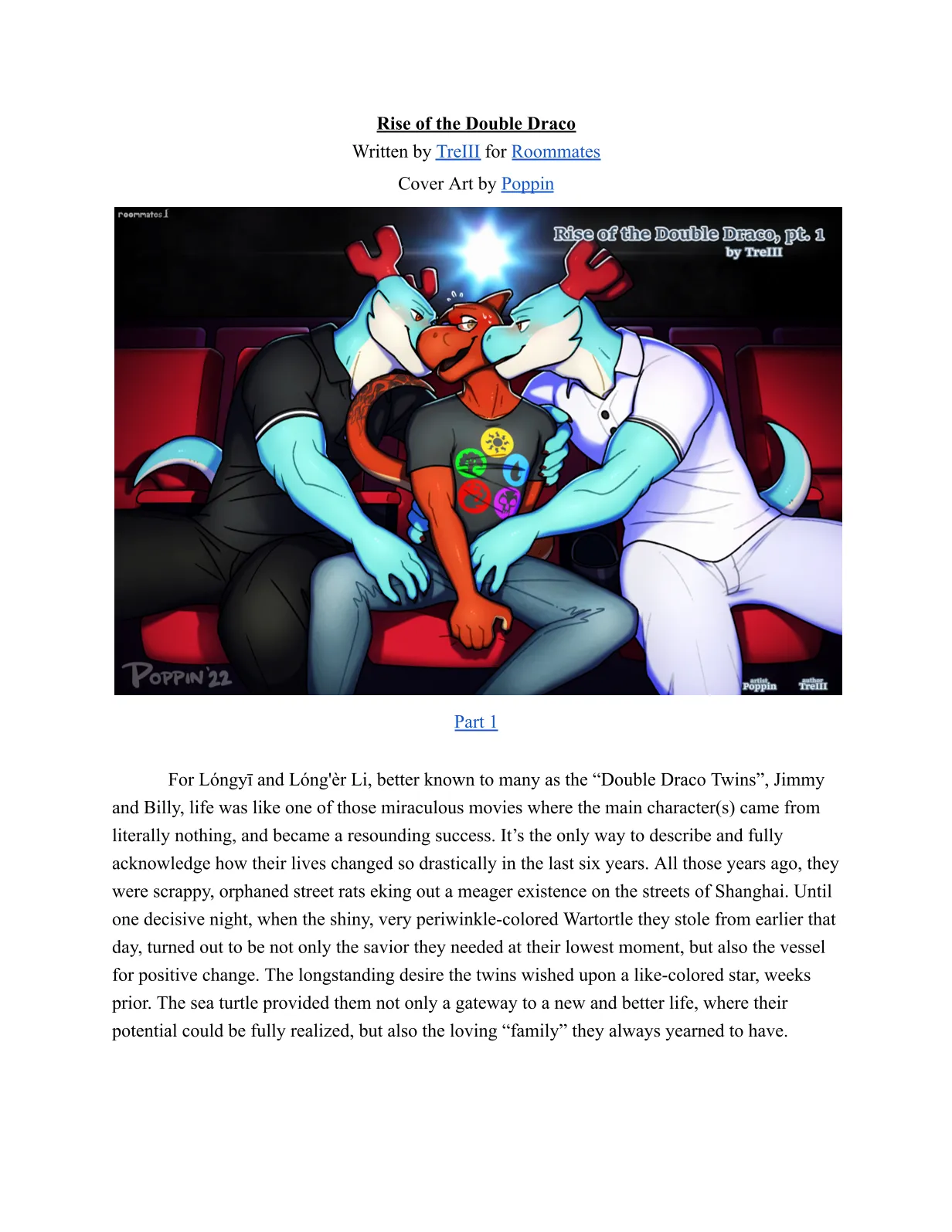 & Treiii  Roommates - Rise of the Double Draco: Part 1 page 2 full