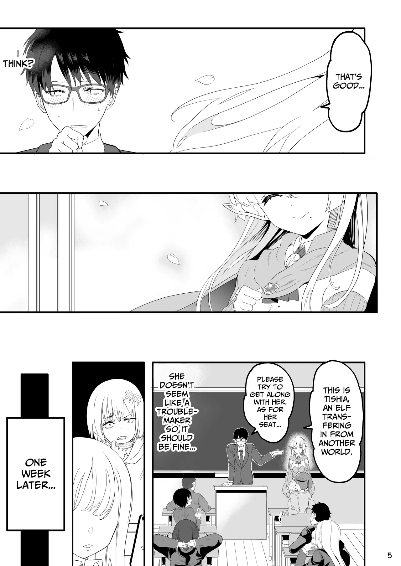 Kanzen ni Gal Ochi Shita Ryuugakusei Elf no Shidouhou | How To Train An Elf Exchange Student Who Has Become A Total Gyaru page 5 full
