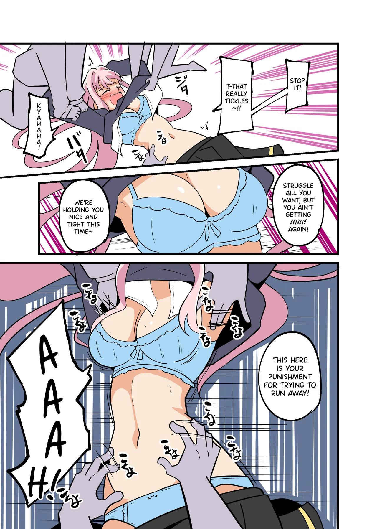 The Sadistic Tickling of an Older Girl page 9 full