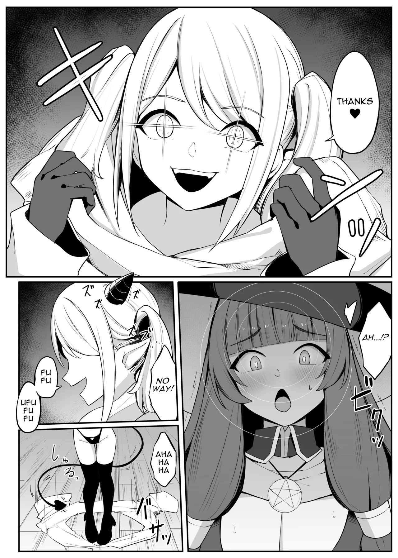 Saikyou Witch ga Succubus ni Miryou Sarete Haiboku Suru Hanashi | How the Strongest Witch Was Charmed and Defeated by a Succubus page 8 full