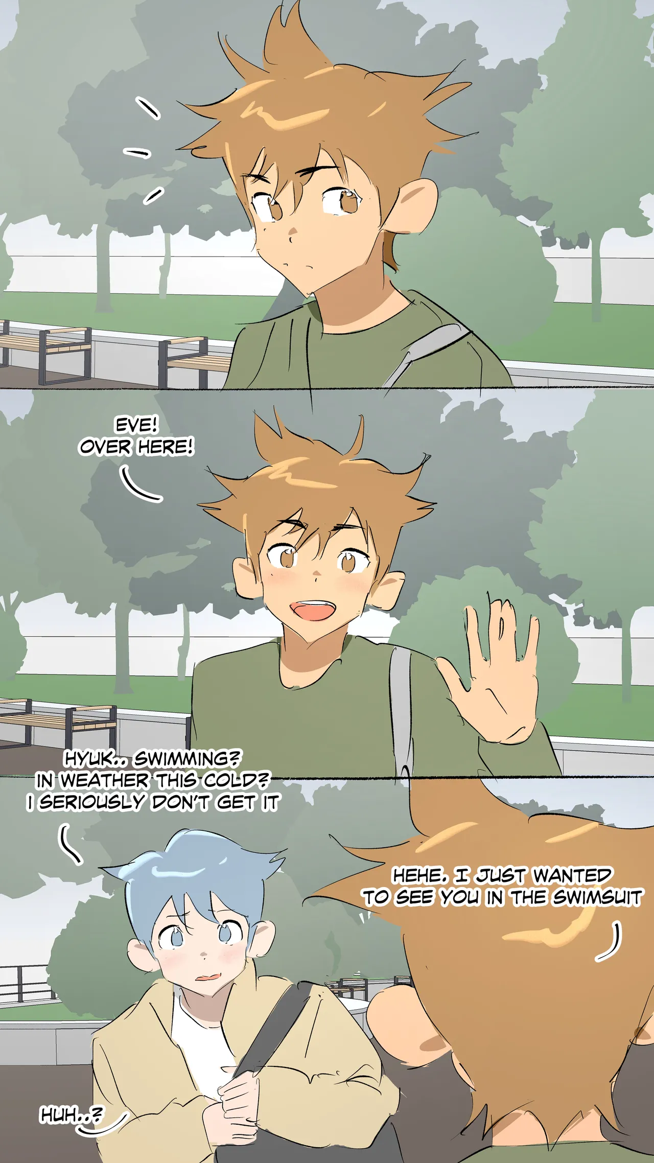 An Open Friend | Fools in the pool page 1 full