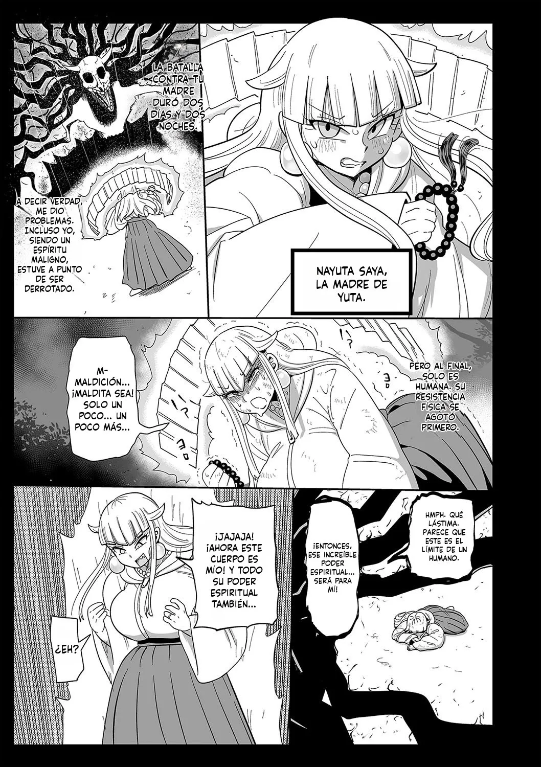 Nayutayuta Capítulo 9: ¡Yuta vs. El Espíritu Maligno! page 11 full