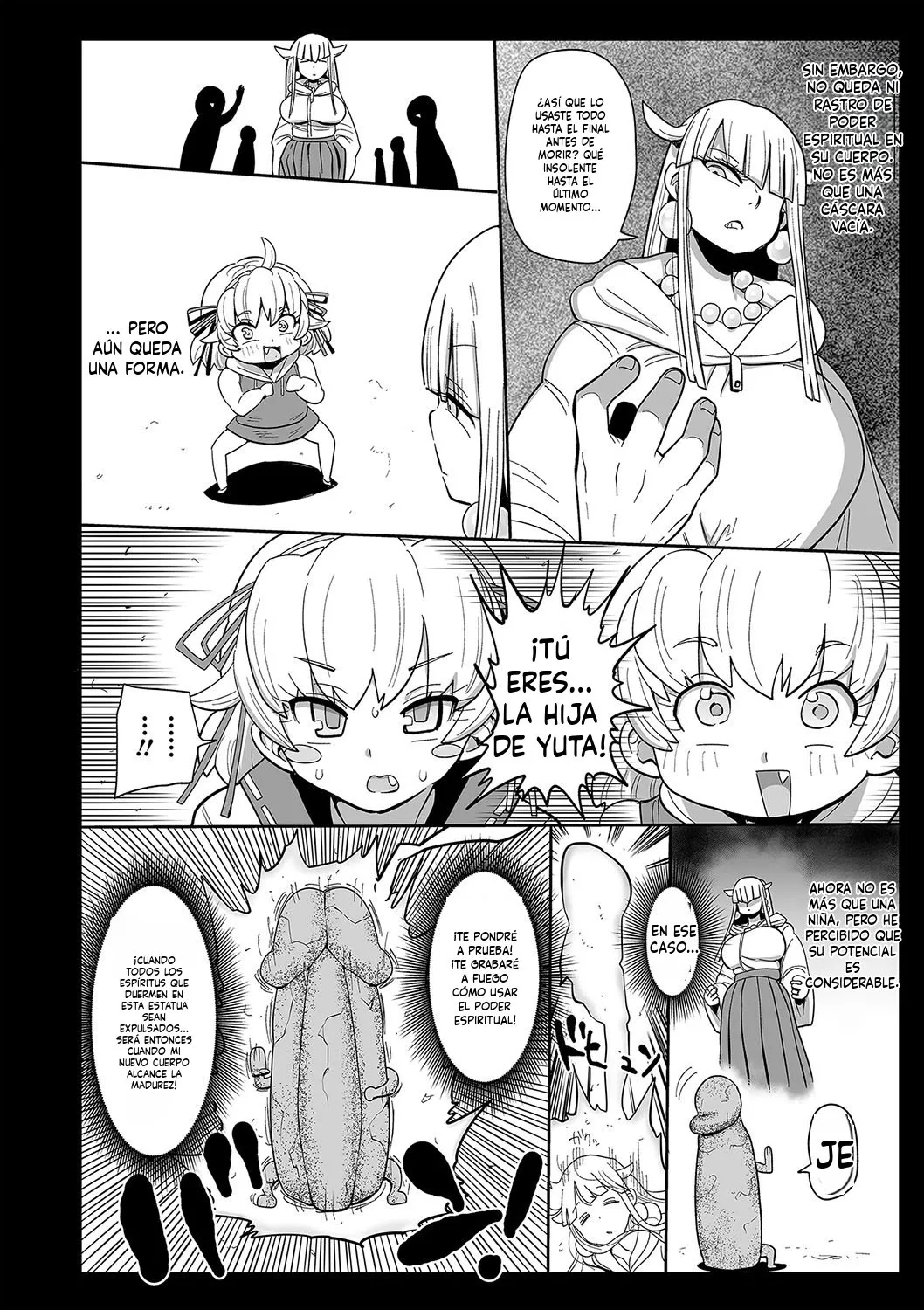 Nayutayuta Capítulo 9: ¡Yuta vs. El Espíritu Maligno! page 12 full