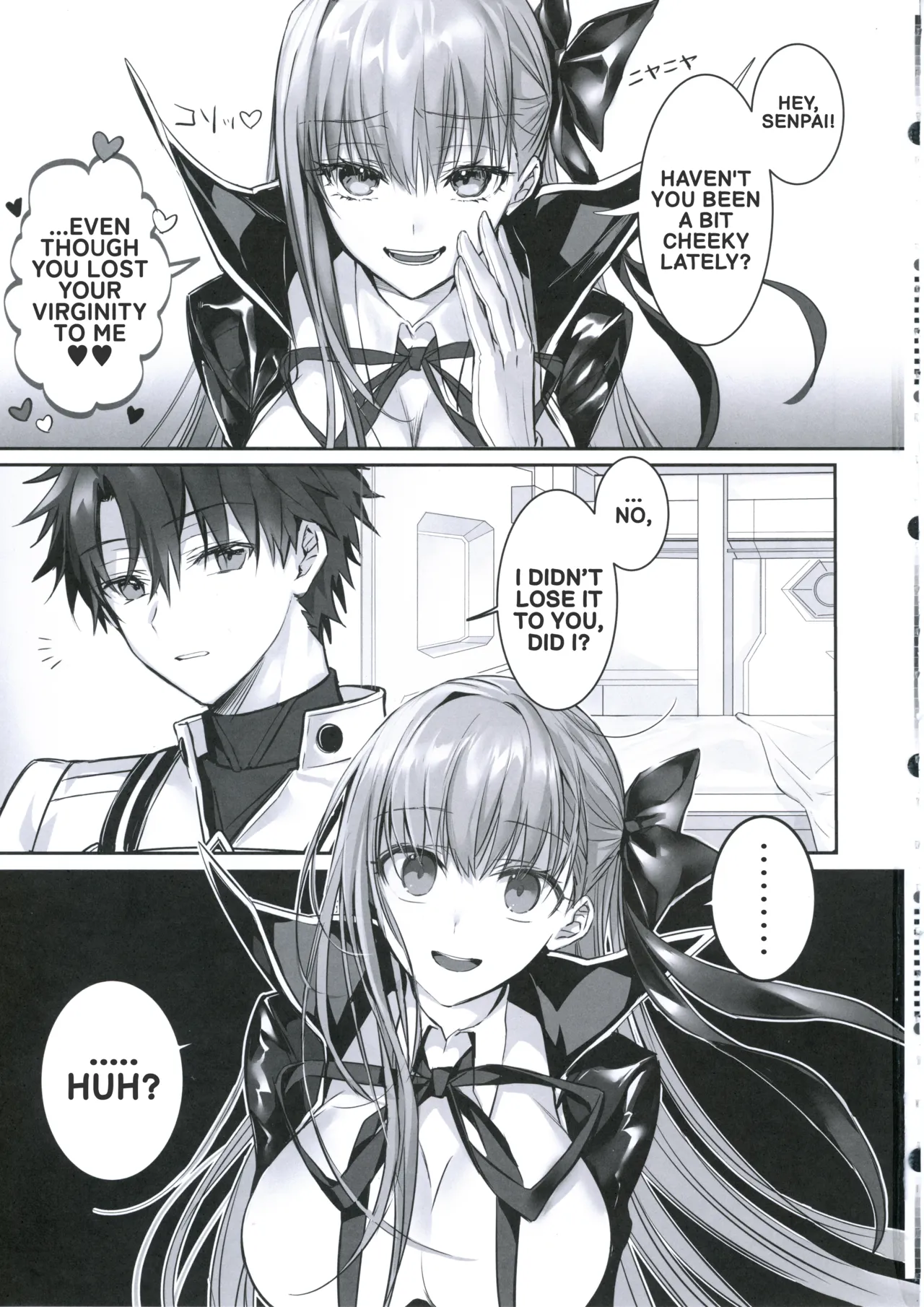 Senpai, aren't you being a bit cheeky lately Even though you lost your virginity to me♡♡ page 2 full