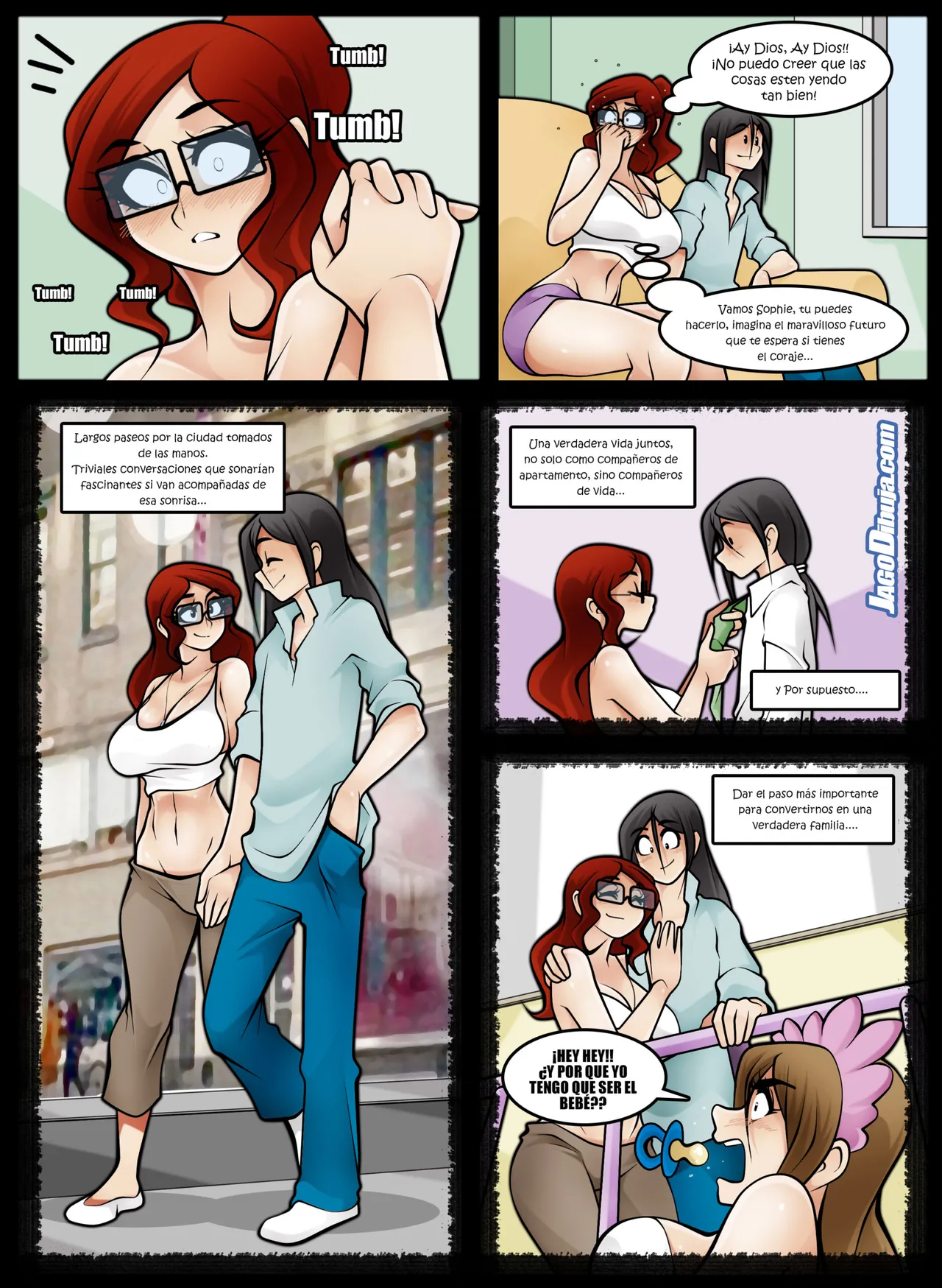 Living With HipsterGirl and GamerGirl Web-Comic -- Capítulo 02 page 7 full
