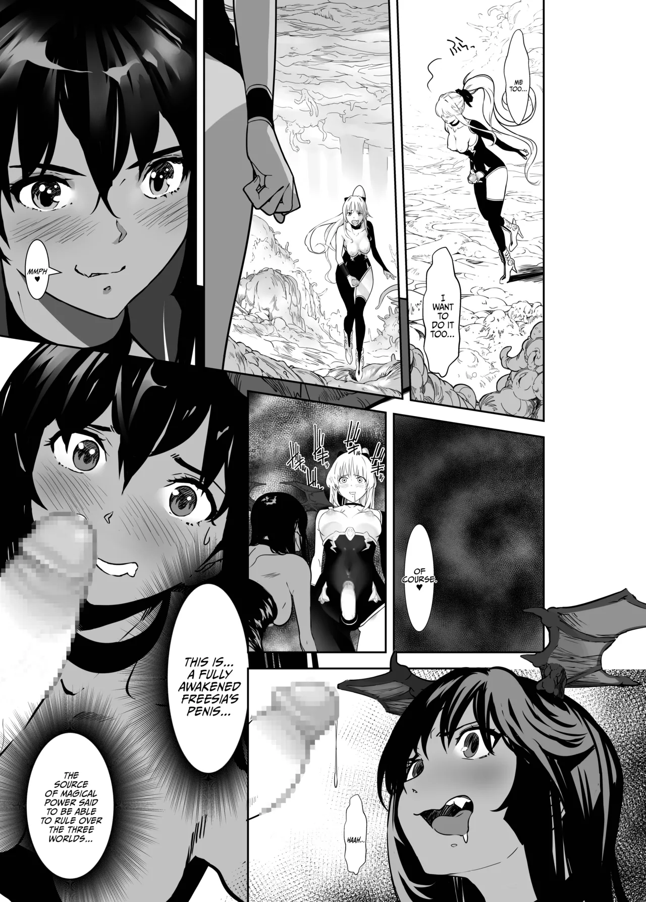 Seigun no Tami Freejia 3 ~Yokujou~ | Holy Warrior Freesia's Awakening Temptations 3 ~Desire~ page 8 full