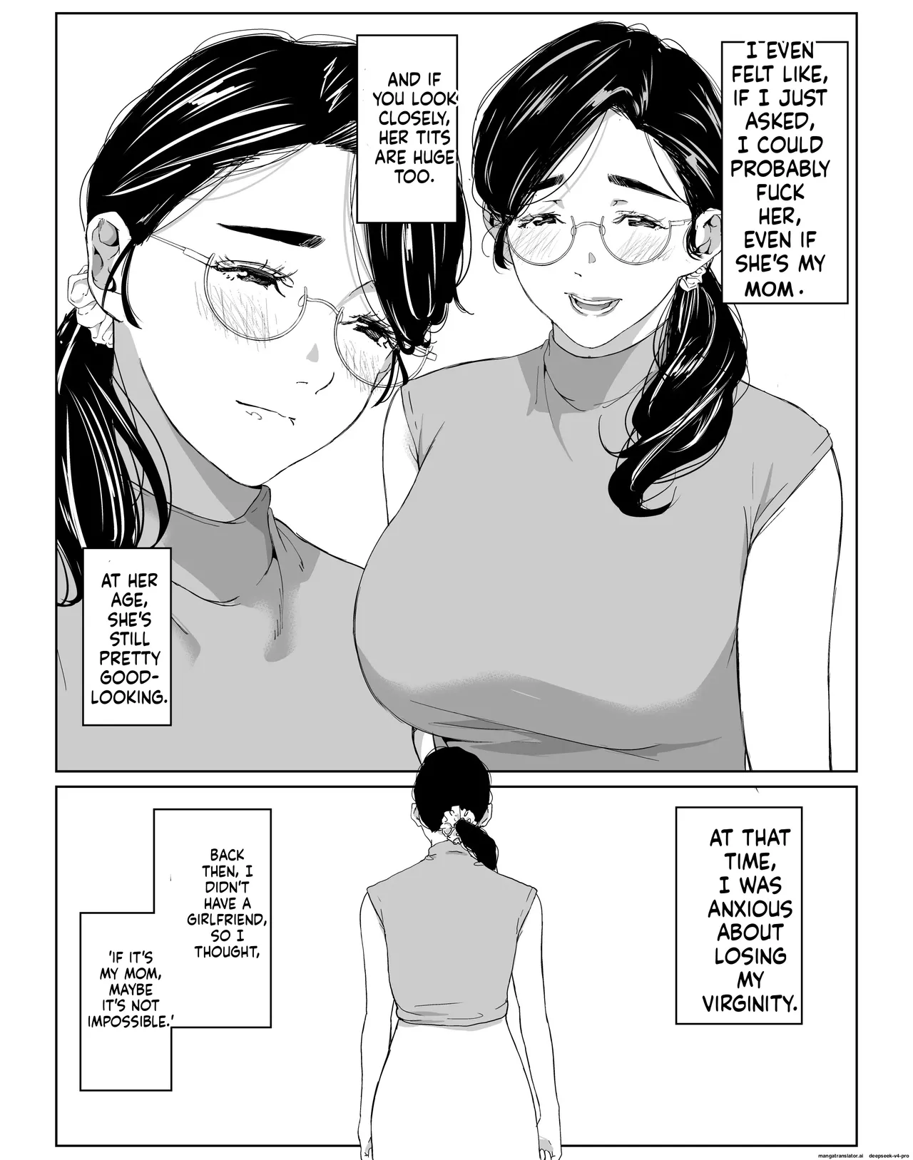 Tanomaretara Kotowarenai Seikaku no Okaa-san o Kudoite Mita page 3 full