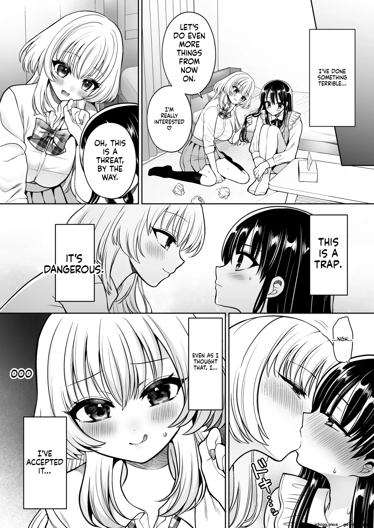 "Oshiruko Vibes " — The person I exposed turned out to be the class troublemaker—who was a *futanari*. page 9 full