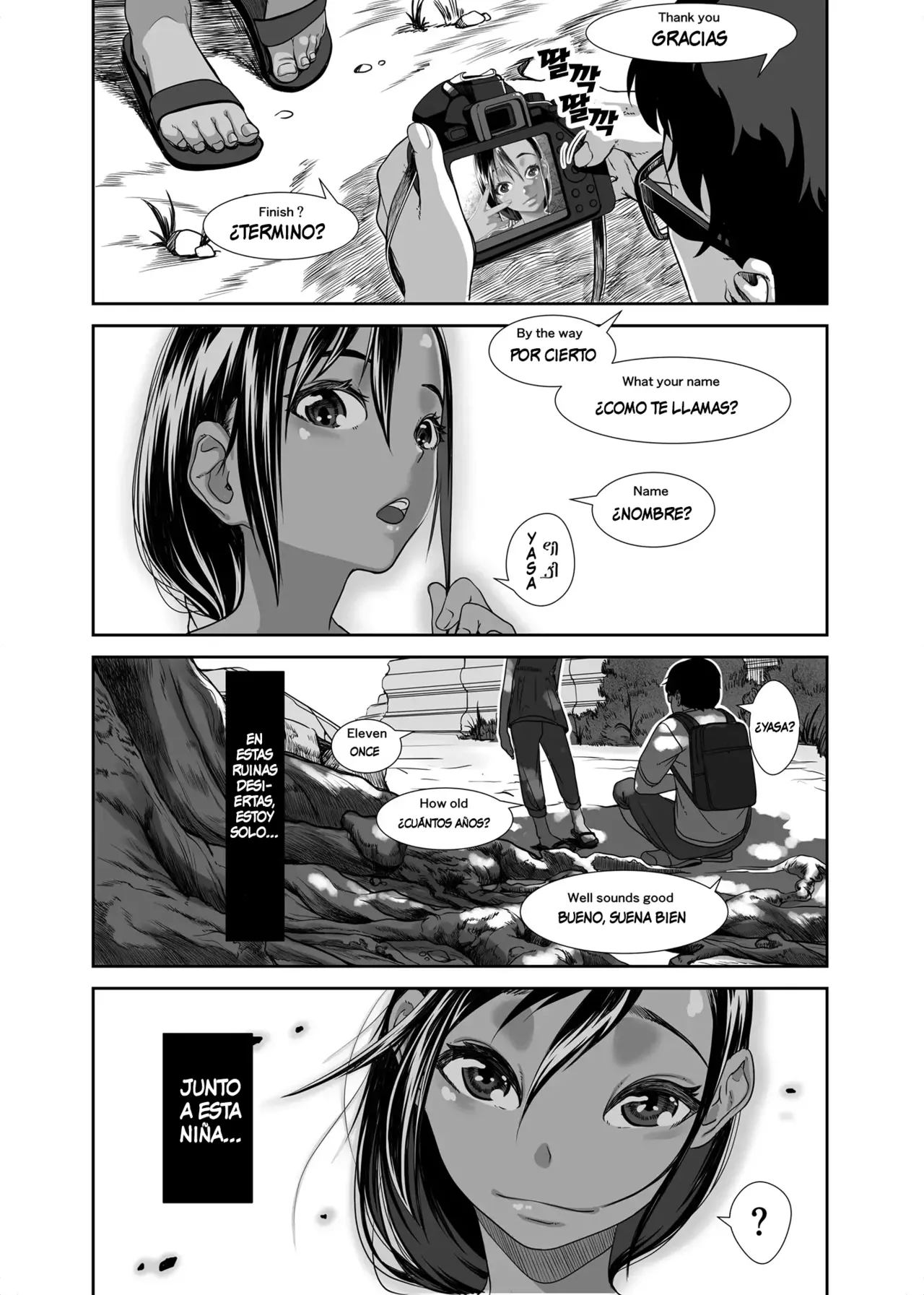 Asia no Monouri ni Itazura shitara Sex made Shichatta Hanashi | A Story About Messing With an Asian Peddler Until We Ended Up Fucking page 10 full