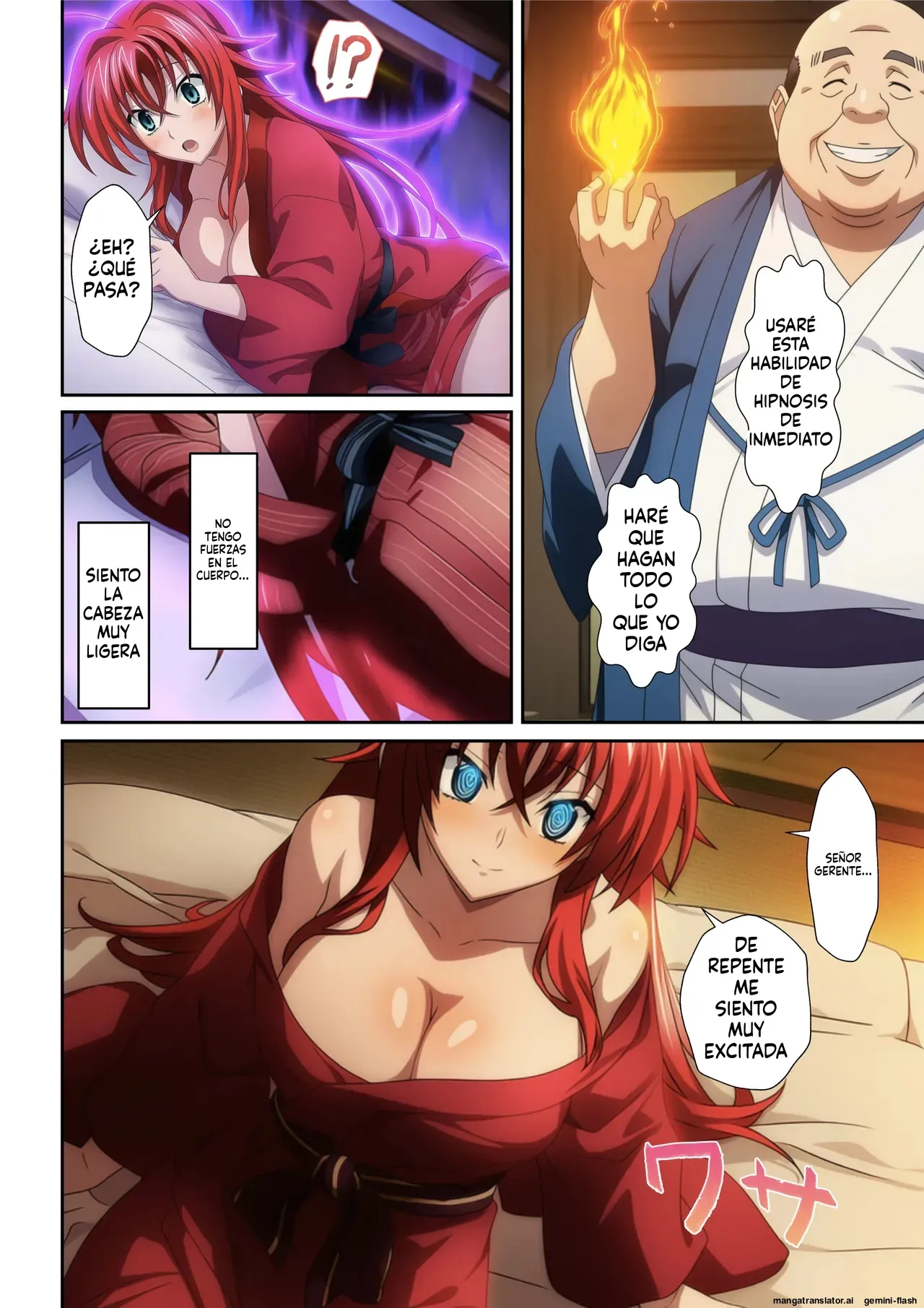 Harem Hot Spring High School DxD page 6 full