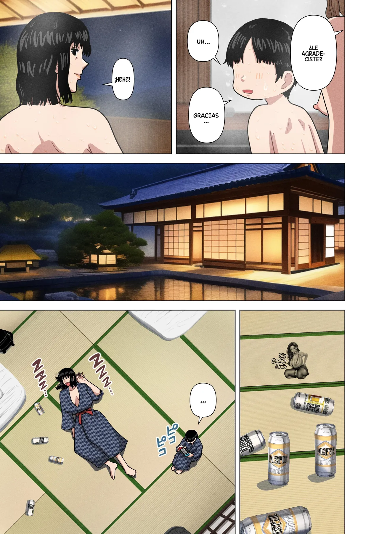 Oba-san to Onsen Ryokan de...｜Viaje A Unas Aguas Termales Con La Amiga De Mi Mamá... page 12 full