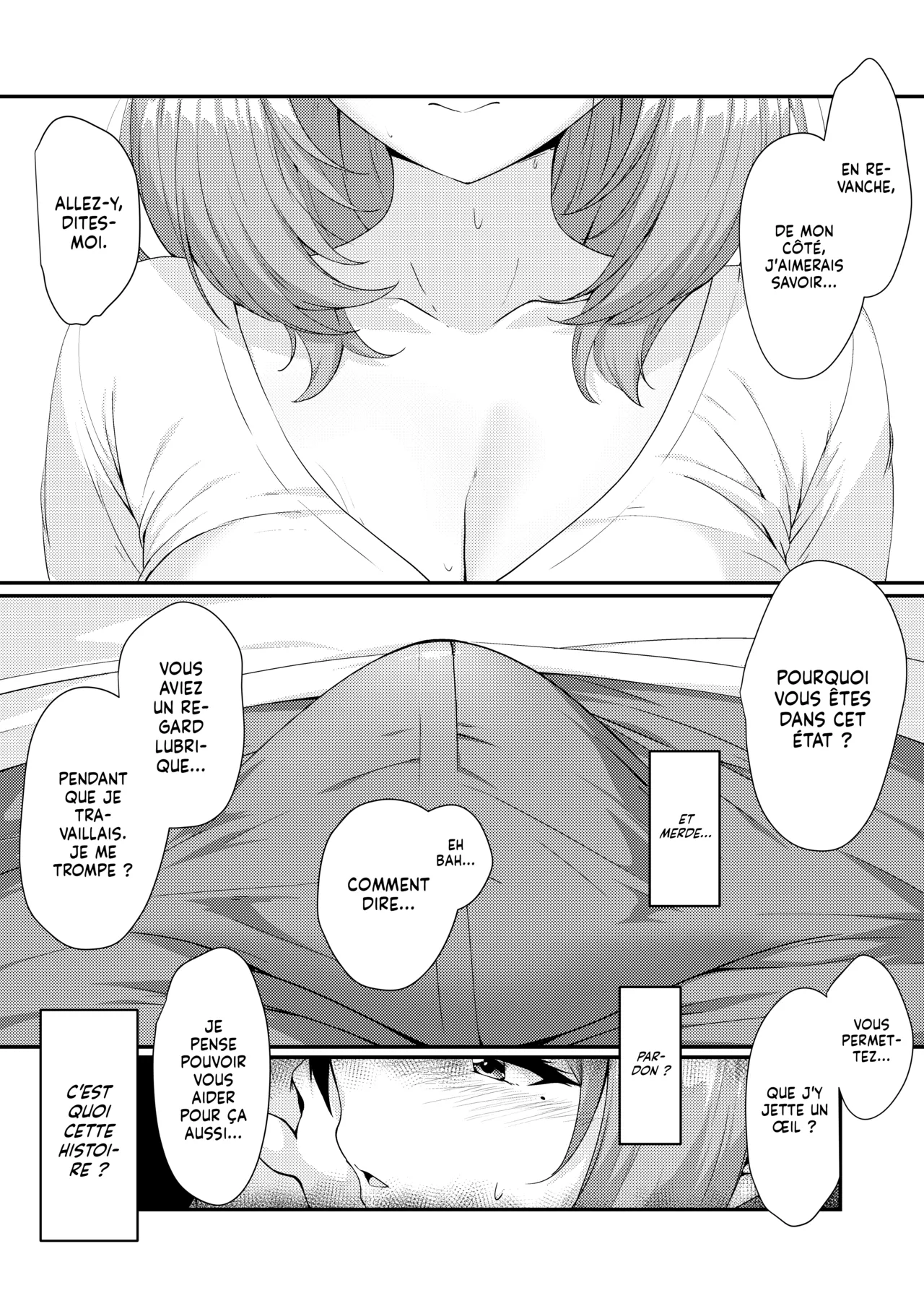 Kajidaikou no Kyonyuu Oku-sama ga Souji no Tsuide ni Tanonde nai Toko made Osewa Shite Kureru Hanashi | Le Personnel Ménagé s'occupe aussi de Vous page 7 full