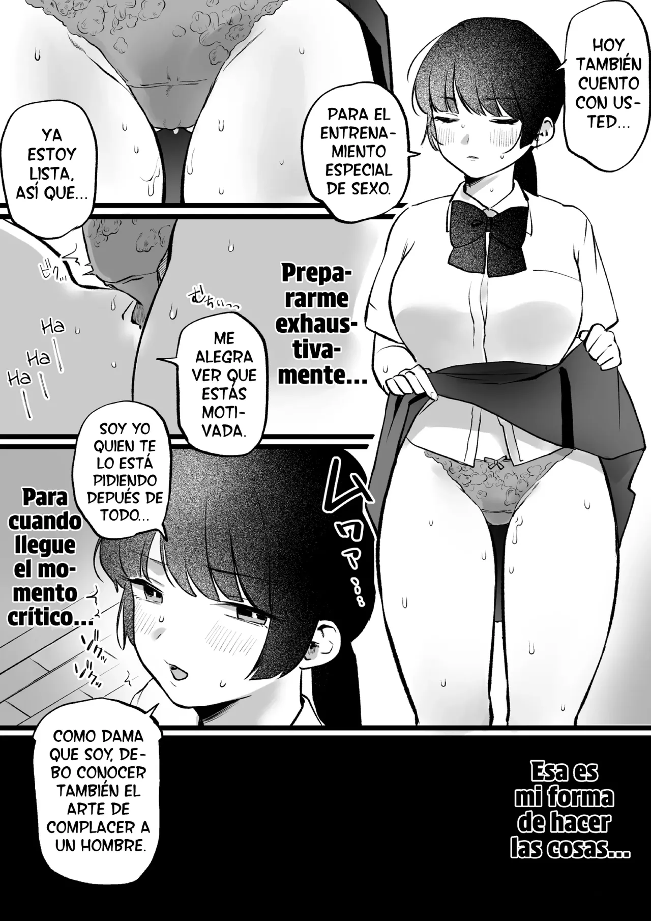 Entrenamiento especial secreto de sumisión con la presidenta - Iincho-san to Himitsu no Kobi Tokkun page 2 full