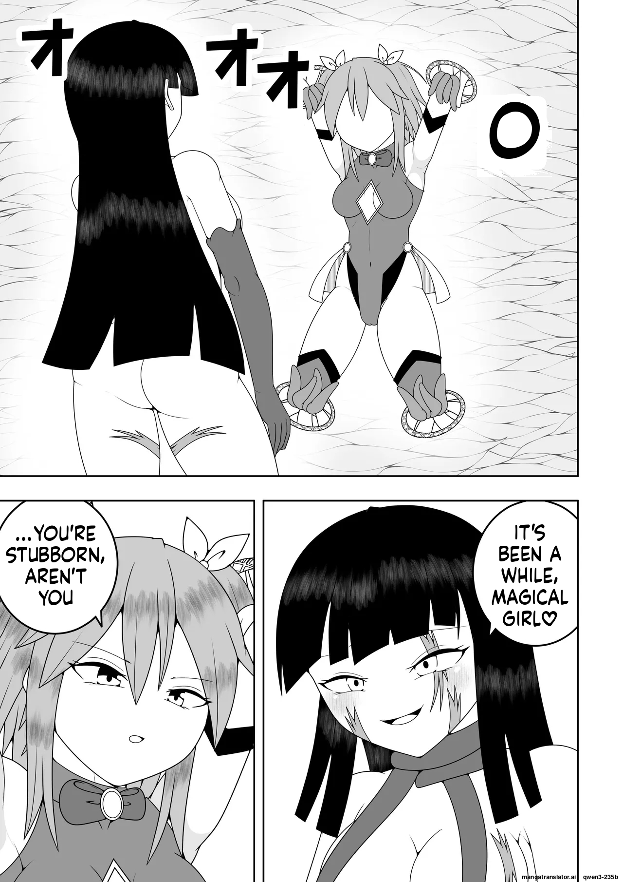 Sekai wo Sukutta Mahou Shoujo ga Ikuukan ni Torawarete Kuritorisu Mokei to Kuritorisu no Kankaku wo Tsunagarete Kuritorisu wo Kyokugen made Semerareru Hanashi page 12 full