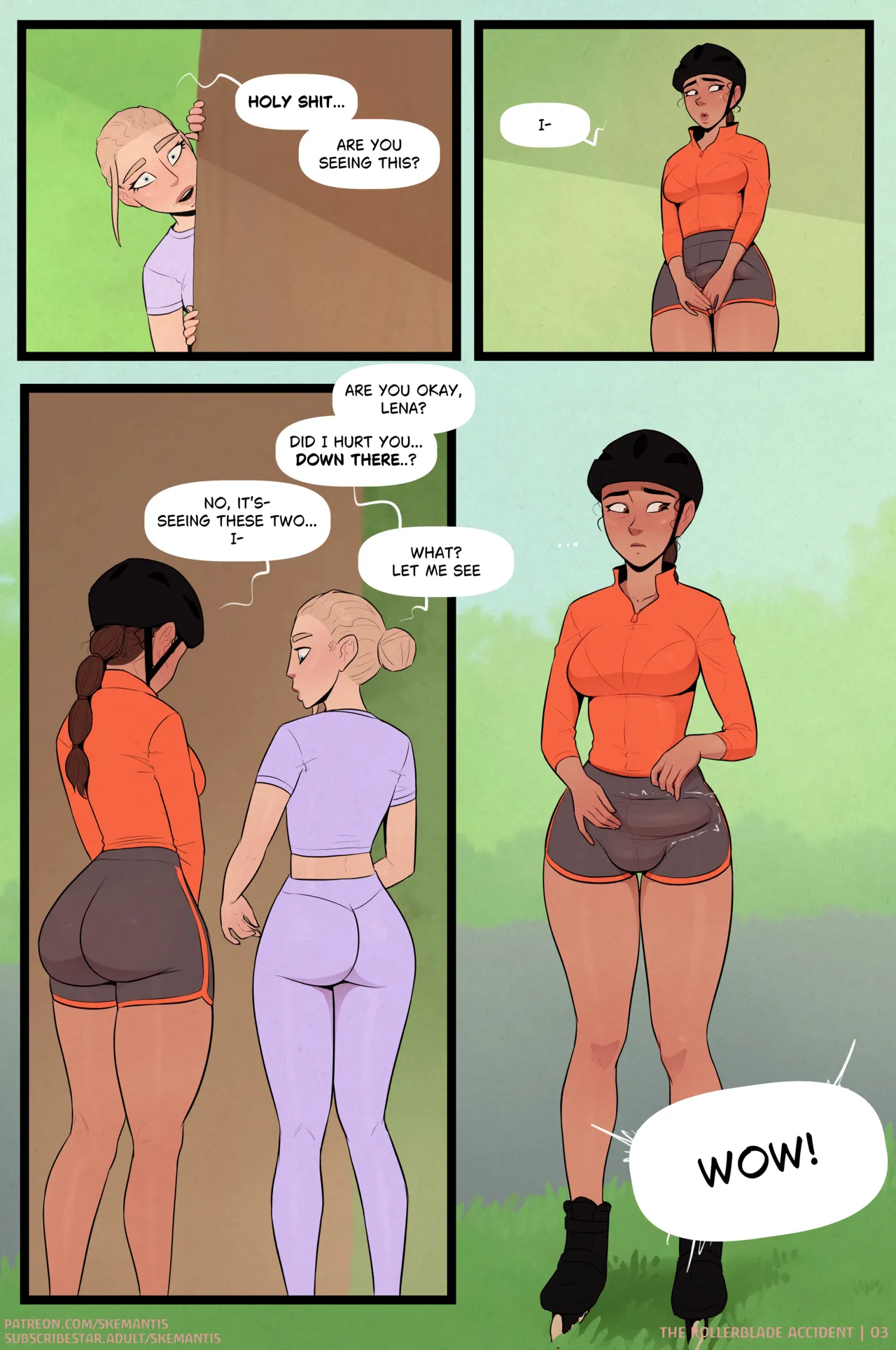 The Rollerblade Accident page 3 full