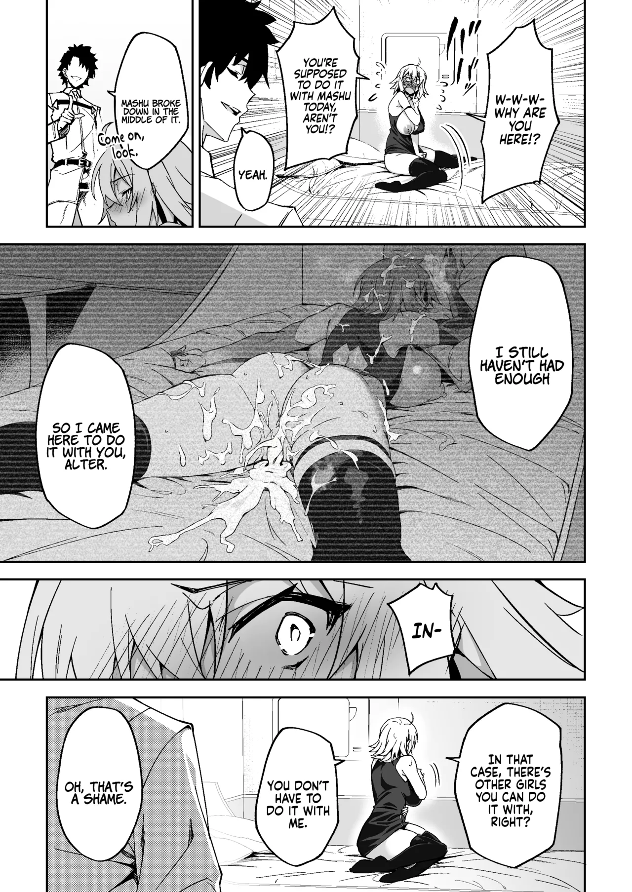 Jeanne Alter, Kairaku ni Oboreru | Jeanne Alter, Drowning in Pleasure page 8 full