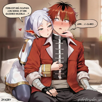 [DontePanlin] ¡Lo siento Fern! ¡Que te jodan perra tetona! (Sousou no Frieren) [Spanish] [JFairy Traslate] [AI Generated] cover