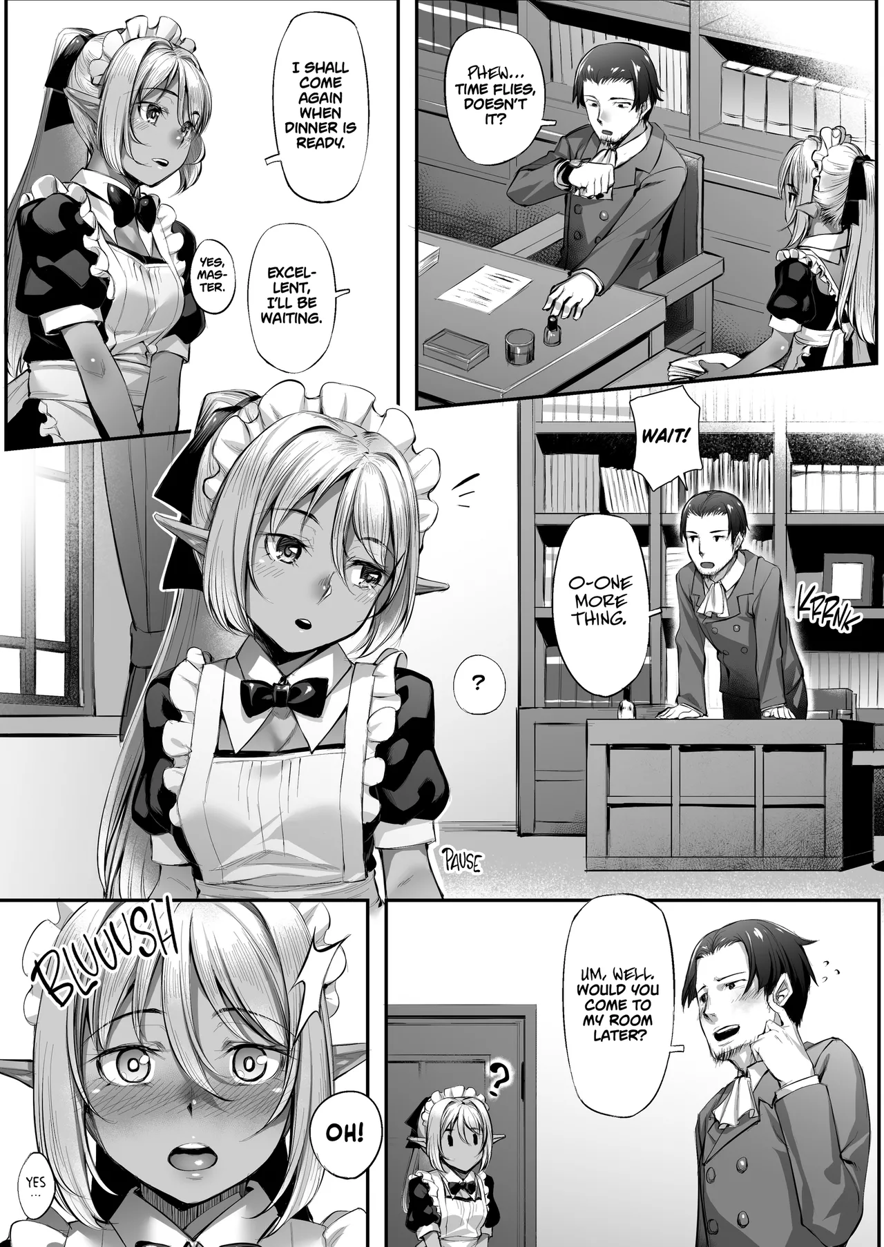 Maid-san to no Seikatsu | Life With a Dark Elf Maid page 3 full