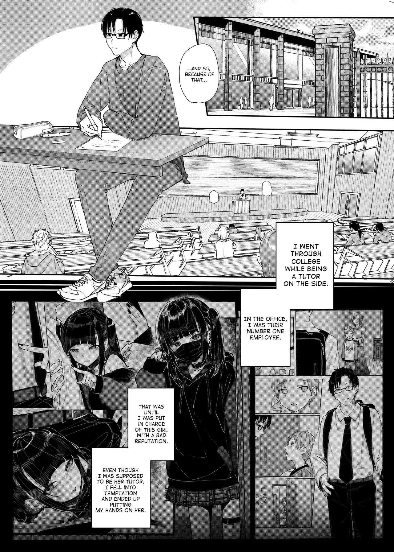 Majime na dake ga Torie no Boku ga Hametsu Ganbou no Seito ni Seiheki o Guchagucha ni Yugama sareta Hanashi 2  ~Dakara Boku wa Katei Kyoushi o Yameta 2~ Part 1 page 9 full