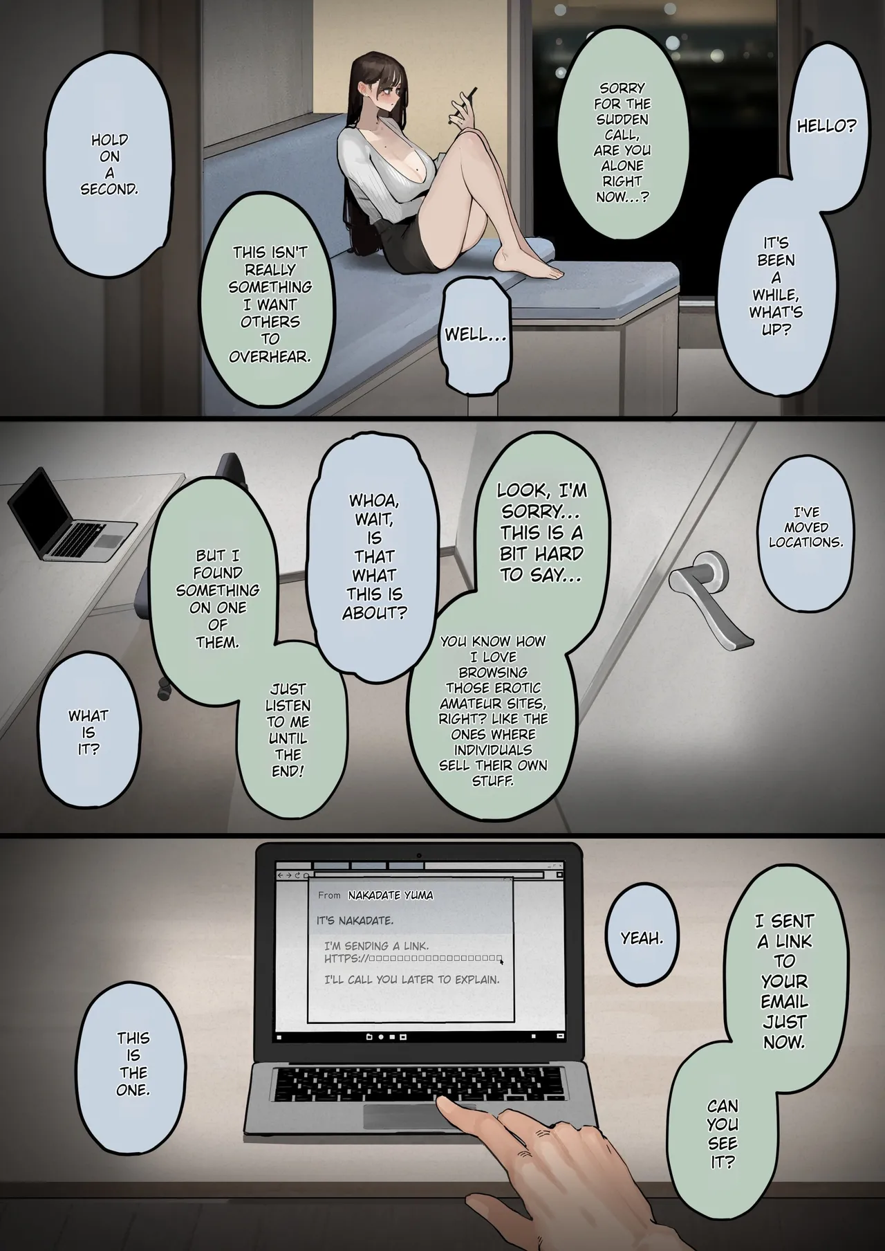 Hamedori Ryuushutsu no Tsuma, Deepfake to Usobuku. | Wife Whose Sex Tape Was Leaked Claims It's a Deepfake. page 11 full