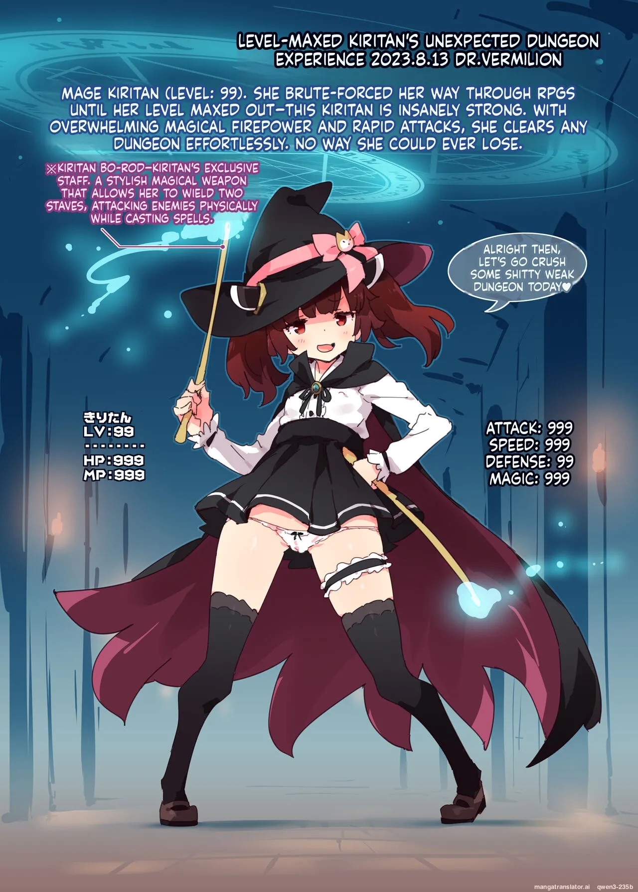 Level Kansuto Kiritan no Konna Hazu de wa Dungeon page 2 full