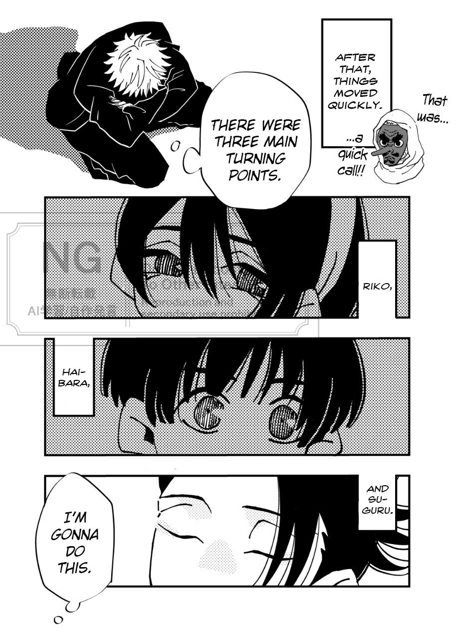 A Story Where Gojo Somehow Ends Up Going Back to the Past, Tries His Absolute Best Through All the Chaos, and Ends Up Happy with Geto page 11 full