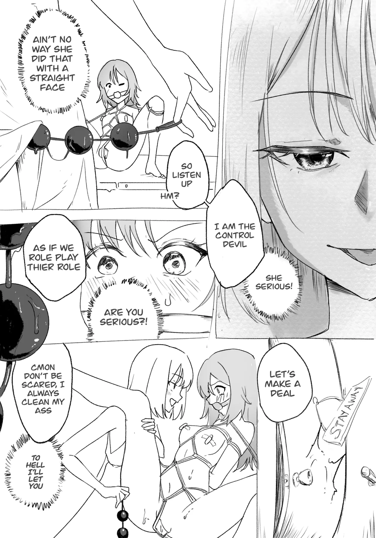 【Chiy_Q】Yuki Bondage gone wrong 4 page 1 full