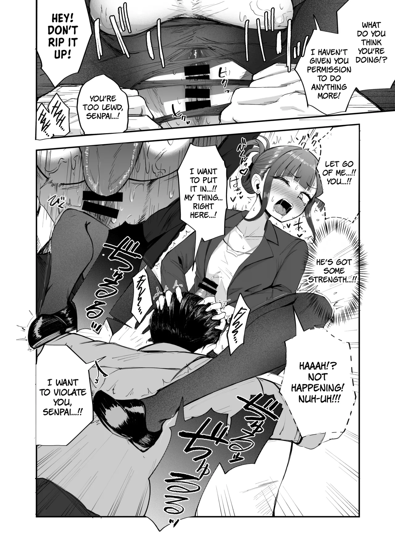 Futanari OL Saori Senpai no Office Chijou | Futanari OL Saori-senpai's Office Debauchery page 11 full