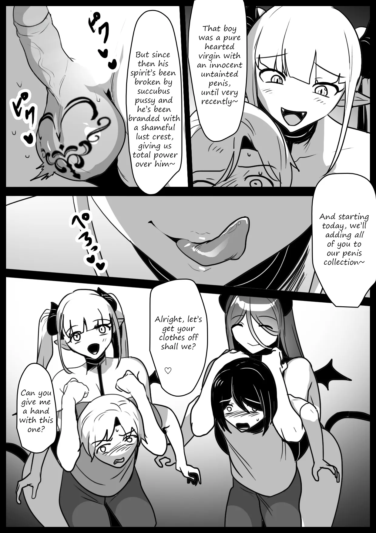 Warui Succubus ni Ochinchin Collection ni Sareru Ohanashi page 6 full