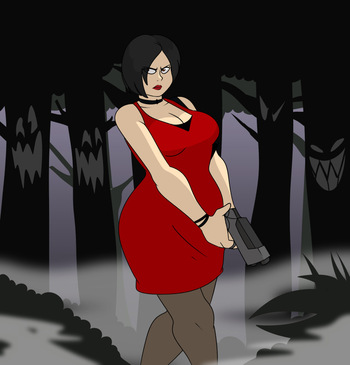 [ComicalWeapon] Pumpkin Harvest - Ada Wong (+ Ursula Callistis & Naga the Serpent) cover