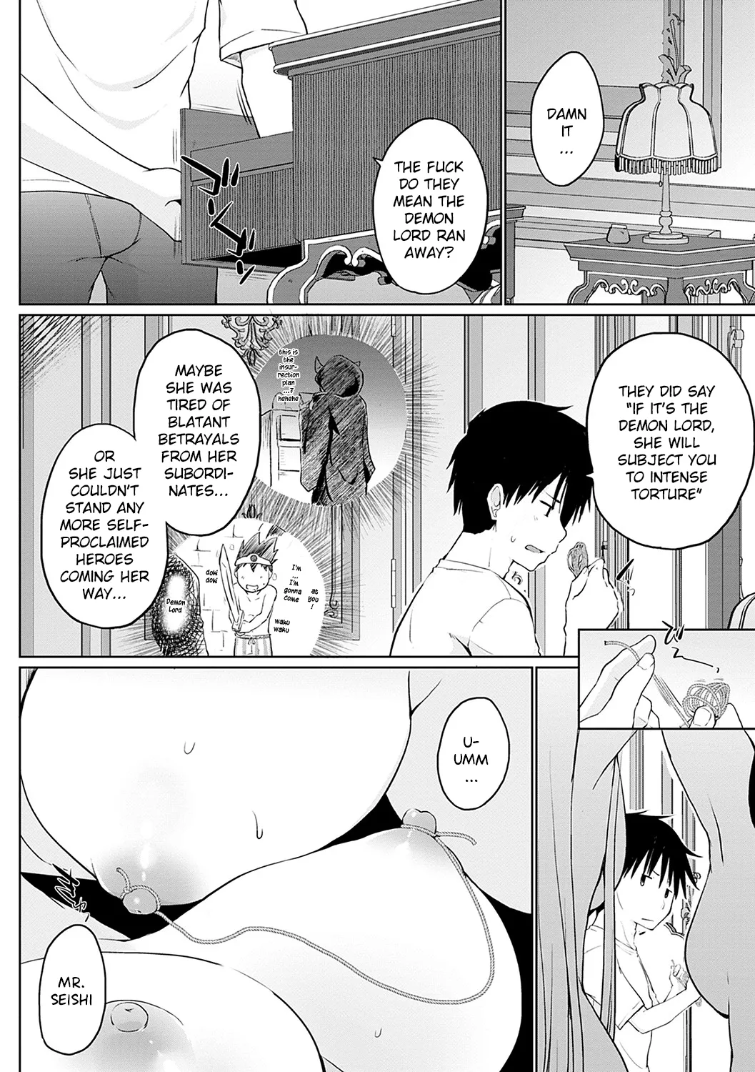 Isekai ni Shoukansaretara Zenin Do M Toka...Chotto Imi ga Wakaranai Ch.3 page 4 full